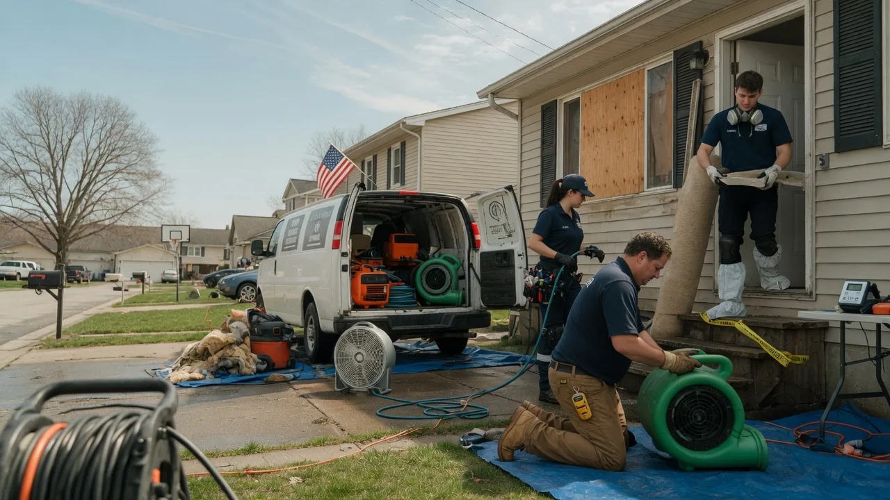 Water Damage Restoration in Pinola, MS near me